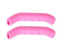 VBESTLIFE Protector de Palanca de Freno de Bicicleta, Ligero y Duradero, Agarre Cómodo para Bicicletas de Carretera y de Montaña, Ajuste Universal, Material de Silicona (Rosa profundo)