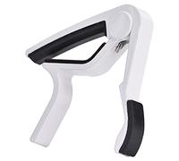 Vbestlife Púas de Guitarra portátiles Guitarra Capo Handheld Cambio rápido Accesorios de Guitarra acústica para Guitarra Folk(Blanco)
