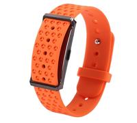VBESTLIFE Pulsera Inteligente, Seguimiento del Sueño, Modos Deportivos, Rastreador de Ejercicios con Recordatorio de Llamadas, Despertador, Resistente Al Agua para Correr y Nadar (ORANGE)
