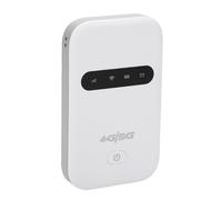 VBESTLIFE Punto de Acceso Móvil 4G LTE, Enrutador Móvil Desbloqueado de 300Mbps Compatible con 10 Usuarios, WiFi Portátil para Viajes con Ranura para Tarjeta SIM, 3000mAh