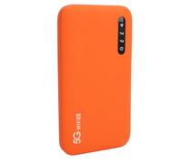 VBESTLIFE Punto de Acceso Móvil WiFi 5G para Viajes, Enrutador WiFi6 Portátil de Doble Banda con Ranura para Tarjeta SIM, 16 Dispositivos Conectados, Compatible con 5G, CA, 4G y 3G