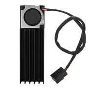 VBESTLIFE Radiador SSD con Ventilador Módulo térmico de disOS Xor de Calor de conducto de Aire de refrigeración eficiente científico para Todos los Discos Duros M.2 2280 y computadoras de Escritorio