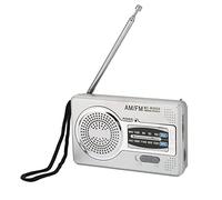 VBESTLIFE Radio Am FM Portátil, Am FM Transistor Chip Mini Radio Digital Reproductor de Música con Altavoz, con Conector para Auriculares con Altavoz