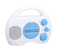 VBESTLIFE Radio de Ducha, Radio Am FM Portátil a Prueba de Agua para Colgar