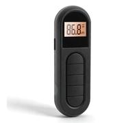 VBESTLIFE Radio FM, Radio Digital Portátil, de Transistores Recargable, Uso Exclusivo de Auriculares, para Correr, Caminar, Andar en Bicicleta, Gimnasio (Black)