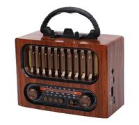 VBESTLIFE Radio Retro con Altavoz Bluetooth, Radio Am FM SW