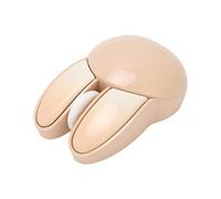 VBESTLIFE Ratón de Conejo, Ratón Silencioso Inalámbrico de 2,4 GHz con Receptor USB, Ratón Opático de 1600 dpi con Bonito Diseño de Conejo para Ordenador Portátil, PC, Ordenador (Color del