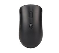 VBESTLIFE Ratón Inalámbrico, 2,4G Inalámbrico y Bluetooth 5,2 de Modo Dual, Ratón Silencioso Recargable Ergonómico de 1600DPI para Ordenadores de Sobremesa, Portátiles y PC (Negro)