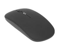 VBESTLIFE Ratón Inalámbrico Delgado y Recargable, Ratón Inalámbrico Ultradelgado óptico Silencioso Portátil de 2,4G con Receptor USB e Iluminación RGB, Compatible con PC, Portátil