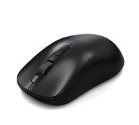 VBESTLIFE Ratón Inalámbrico para Juegos, Conexión de Modo Dual de 2,4 GHz y Bluetooth 5.0, Diseño Antideslizante 3D, 800-2400 dpi, para PC y Juegos (Black)