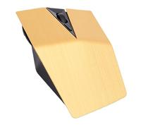 VBESTLIFE Ratón Inalámbrico, Ratón Ergonómico Silencioso de 2,4G con Receptor USB para Ordenador Portátil de Escritorio, Ajustable de 800/1200 dpi, Despertador Automático (Gold)