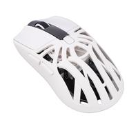 VBESTLIFE Ratón para Juegos, Ratón Inalámbrico Bluetooth Tri Modo para Computadora PC con 6 Teclas Programables, Luces Coloridas