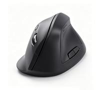 VBESTLIFE Ratón Vertical Ergonómico, Ratón óptico Inalámbrico de 2,4 GHz con 6 Botones Ajustables 800 1200 1600 dpi para Ordenador Portátil PC