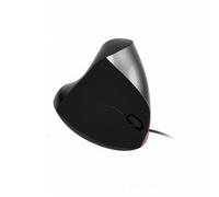 VBESTLIFE Ratón Vertical Ergonómico, Ratón óptico USB con Cable de 5 Botones y Cable de 1,35 M para PC/portátil, Agarre Cómodo y Seguimiento preciso.