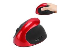 VBESTLIFE Ratón Vertical Inalámbrico, Ratón Ergonómico de 2,4 GHz con 6 Botones y dpi Ajustable 800 1200 1600, para PC Portátil