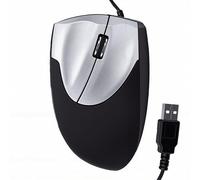 VBESTLIFE Ratón Vertical, Ratón óptico Ergonómico con Cable USB de 3 Botones con Cable de 4,4 Pies, Plug and Play, para PC Portátil