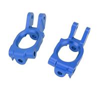 VBESTLIFE RC Car C Hub, 2 Piezas Caster Block C Hub Aleación de Aluminio de Alta Resistencia para LOSI Hammer Rey Rock Rey 1/10 RC Car (Azul Oscuro)