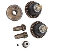 VBESTLIFE RC Car Motor Gear Kit Conjunto de Accionamiento Diferencial para SCY 16101 16102 16103 16201pro 1/16 RC Car