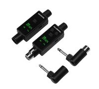 VBESTLIFE Receptor Transmisor de Micrófono XLR Inalámbrico para una Claridad de Sonido Excepcional Ideal para Actuaciones en Material ABS (1 a 1)