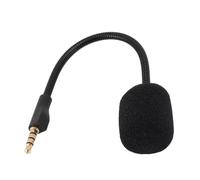 VBESTLIFE Reemplazo de Micrófono para Ⅰ, Auriculares para Juegos con Conector de 3,5 Mm, Micrófono Desmontable con Espuma, Omnidireccional, Plug and Play