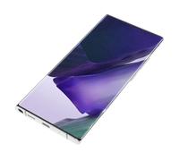 VBESTLIFE Reemplazo de Pantalla AMOLED de 6,8 Pulgadas para Note 20 Ultra 5G 4G, Pieza de Reparación del Digitalizador de Pantalla Táctil del Teléfono con Marco (Silver)