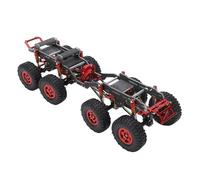 VBESTLIFE Reemplazo del Marco del Chasis de Fibra de Carbono de Baja Gravedad Central para el Automóvil Axial SCX24 RC, Kit de Reacondicionamiento Liviano de Alta Resistencia para un Mejor (Negro y