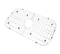 VBESTLIFE Rejilla Protectora para Fregadero de Cocina, Rejilla Inferior Inoxidable 304 de Acero Inoxidable para Protección de Drenaje del Fregadero, Ligera, Desmontable, 25,98x14,09 Pulgadas
