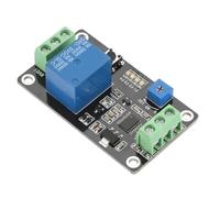 VBESTLIFE Relé Temporizador de Retardo, Módulo de Interruptor de Tiempo de Bloqueo Automático de 12 V CC, Retardo Ajustable Encendido Apagado 0,1-120 Segundos, relé Programable Multivoltaje 5 V/24