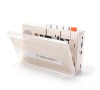 VBESTLIFE Reproductor de Casete Retro, Grabadora de Cinta Bluetooth Portátil con Altavoz Incorporado y Batería de 2000 MAh, para Amantes de la Música y Coleccionistas Vintage