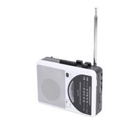 VBESTLIFE Reproductor de Casetes Retro con Radio Am FM, Grabadora de Cinta Portátil, Altavoz Incorporado y Conector para Auriculares de 3,5 Mm para Amantes de la Música