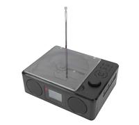 VBESTLIFE Reproductor de CD con Altavoces Sonido Estéreo de Alta Fidelidad para el Hogar, Reproductores de Música de CD Retro Bluetooth Radio FM con Control Remoto, Compatible con