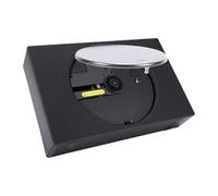 VBESTLIFE Reproductor de CD Portátil con Bluetooth 5.0, Altavoces Incorporados, USB, AUX, Radio FM, Batería Recargable de 4000 MAh, para Hogar y Viajes (Enchufe de la UE)