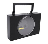VBESTLIFE Reproductor de CD Portátil con Receptor Transmisor Bluetooth, Sonido Estéreo de Alta Fidelidad, Radio FM USB AUX, Control Remoto, para Viajes a Casa (Enchufe de la UE)