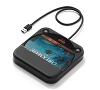 VBESTLIFE Reproductor de CD Portátil para Coche, Lector de CD Externo con Puerto USB y Entrada AUX, for Uso en Automóvil