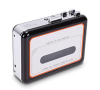 VBESTLIFE Reproductor de Cintas de Casete Retro con Altavoces Duales Incorporados
