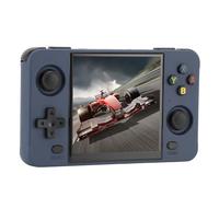 VBESTLIFE Reproductor de Juegos Portátil, RK3566 ARM 64 Bit Quad Core 1.8GHZ, Pantalla IPS de 4 Pulgadas, Cuatro Teclas L R Mejoradas, Puerto de Salida de TV, Batería de 4000 MAh, 2 (16G y