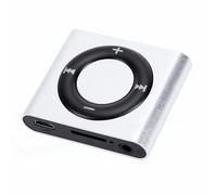 VBESTLIFE Reproductor de MP3 con Auricular, Reproductor de Música Portátil con Altavoz de Alta Fidelidad, Batería de 18 Horas, para Estudiantes y Niños (Gris-Plata)