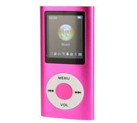 VBESTLIFE Reproductor de MP3, Reproductor de Música Portátil Bluetooth 5.0 con Pantalla de 1,8 Pulgadas, Compatible con Tarjeta de Memoria de 64 GB, para Estudiantes Que Corren y Caminan