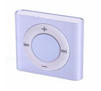 VBESTLIFE Reproductor de MP3, Reproductor de Música Portátil con Altavoz HiFi Integrado y Sonido Envolvente 3D, Cuerpo de Aleación de Aluminio, para Estudiantes y Niños (Violeta)