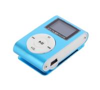 VBESTLIFE Reproductor de Música MP3, Mini Reproductor de Música Portátil con Clip de Metal para Deportes, Compañero de Audio Recargable USB HiFi para Correr, Estudiantes, Entrenamiento en el