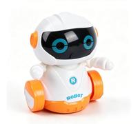 VBESTLIFE Robot Seguidor de Línea, Juguete Interactivo con Efectos de Sonido y Apariencia de Dibujos Animados, para Niños y Niñas Que Fomenta el Pensamiento Lógico la Creatividad.
