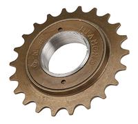 VBESTLIFE Rueda de Bicicleta de una Sola Velocidad, 1 Pieza Resistente a la Corrosión, bajo Ruido, 22 Dientes, Tipo Roscado, Volante de Bicicleta para Bicicleta, Ciclismo Modificado