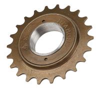 VBESTLIFE Rueda de Bicicleta de una Sola Velocidad, 1 Pieza Resistente a la Corrosión, bajo Ruido, 22 Dientes, Tipo Roscado, Volante de Bicicleta para Bicicleta, Ciclismo