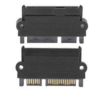 VBESTLIFE SAS to SATA Adapter, SF092 SAS 22 Pin to 7 Pin+15 Pin SATA Hard Disk Motherboard 15PIN Power Supply Converter (Black)