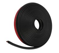VBESTLIFE Sello de Puerta de Automóvil, Burlete Universal con Caucho EPDM, Sello de Borde de Puerta en Forma de Z para Reducción de Ruido, Moldura de Protección contra Rayones para Automóvil Camión,