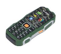 VBESTLIFE Seniors Cell Teléfono, Pantalla Grande de 2.6 Pulgadas, Batería de 4800 MAh, 3 Ranuras SIM, 9 Números Familiares, Dial Rápido, Sonido Fuerte, Linterna LED Dual, para Ancianos (Green)