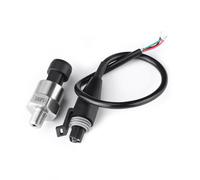 VBESTLIFE Sensor Transductor de Presión de Acero Inoxidable 100PSI para Aceite Aire Agua 4-20ma 0-5v 1/4 NPT Sobretensión Ligera (300PSI)