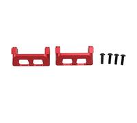 VBESTLIFE Servo Protector GuardRC Servo ProtectorServo Protector Guard, Resistente Al Desgaste Alta Dureza 1 par Aleación de Aluminio Peso Ligero Servo Protector Servo Protector (Rojo)