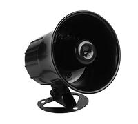 Vbestlife Sirena de Bocina Ruidosa, de Alarma de Seguridad en la Pared/Puerta/Balcón con Altavoz de 12V 115bB Cáscara Ignífuga ABS para Hogar,Casa