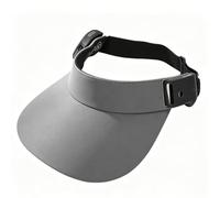 VBESTLIFE Sombrero para el Sol con Altavoz Bluetooth y Altavoces Magnéticos Desmontables, Banda Elástica Ajustable para Hombres y Mujeres, Ideal para Actividades Al Aire libre. (GRAY)